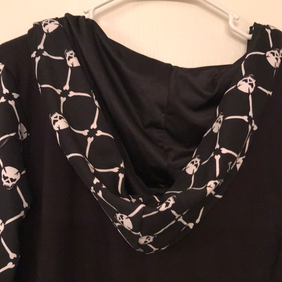 NWT Demi Loon Skeleton Hoodie - Picture 5 of 7